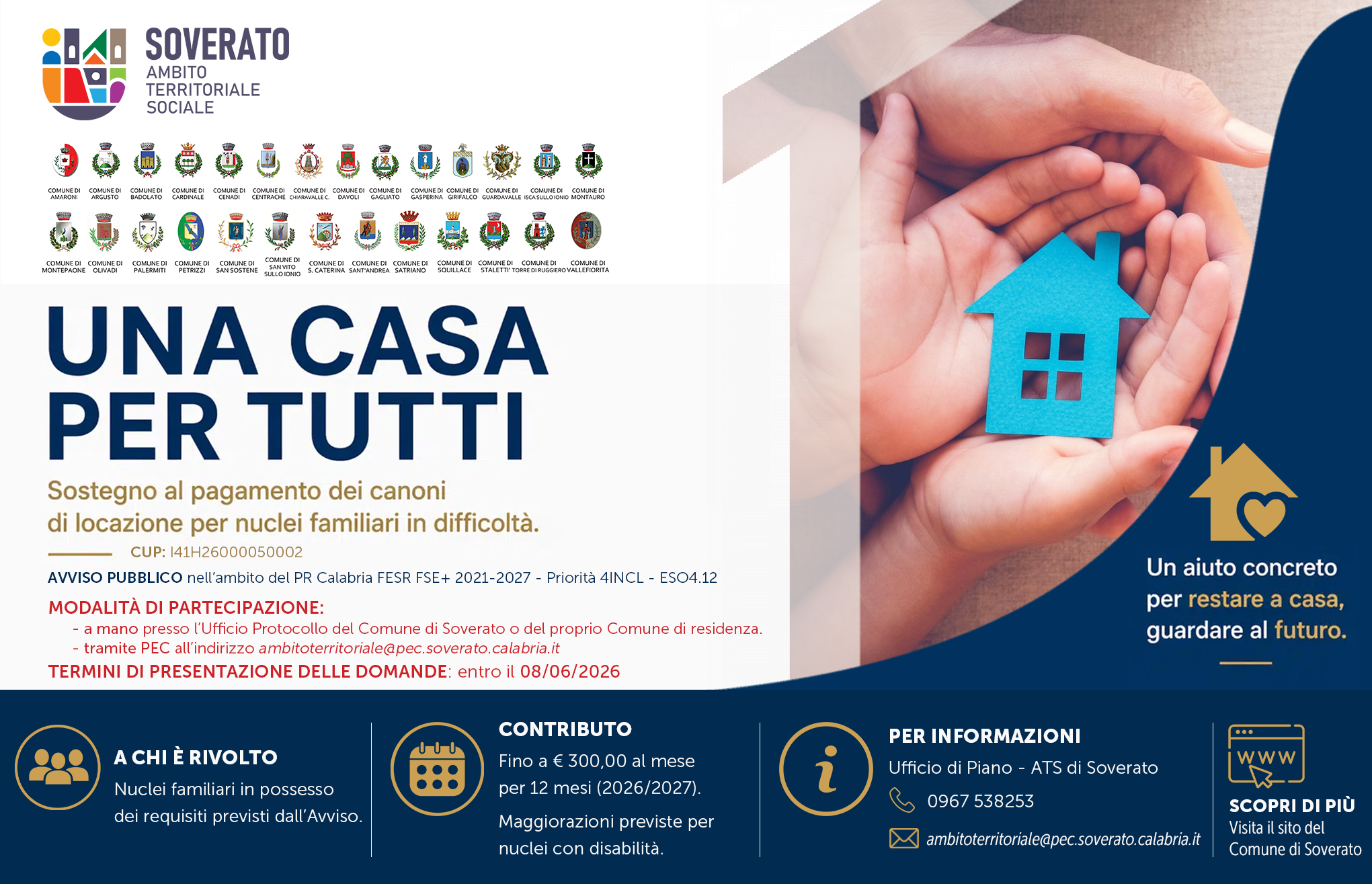 AVVISO PUBBLICO-UNA CASA PER TUTTI